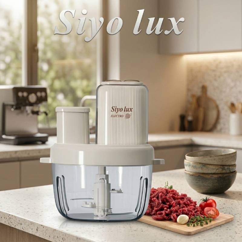 Hachoir Pétrin électrique multifonction 300W 2.5L