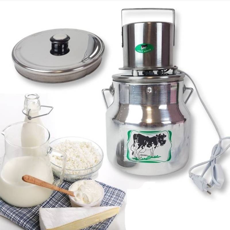 Mixeur agitateur électrique de Lait Automatique Séparateur de Crème 5L – Image 2