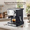 Machine à café Expresso Cappuccino 1.5L 20 Bar 850W