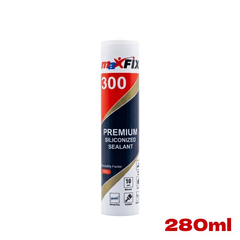 Joint Silicone Blanc PREMIUM 280ml Maxfix