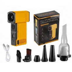 Alternative view of Mini Aspirateur souffleur Turbo rechargeable 5600mAh 35m/s