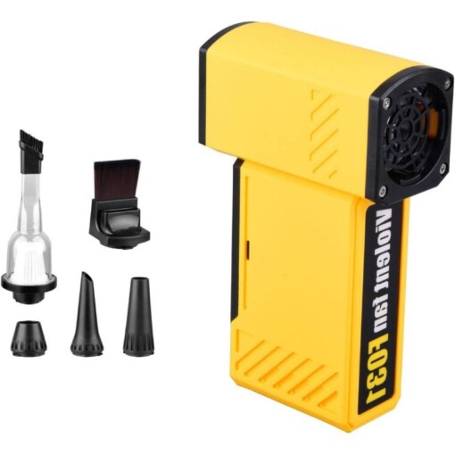 Mini Aspirateur souffleur Turbo rechargeable 5600mAh 35m/s