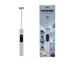 Alternative view of Mousseur à café et lait fouée rechargeable 3 vitesses