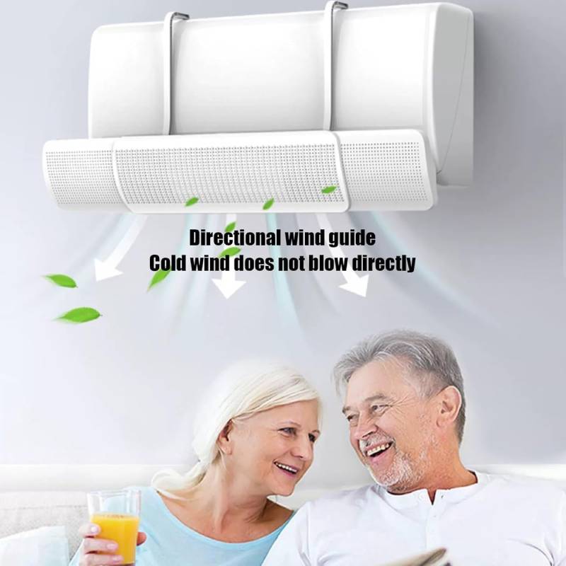 Déflecteur d'air pour climatiseur ajustable extensible – Image 2