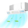 Déflecteur d'air pour climatiseur ajustable extensible