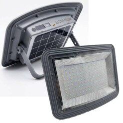 Alternative view of Projecteur LED solaire rechargeable avec PowerBank 5000W