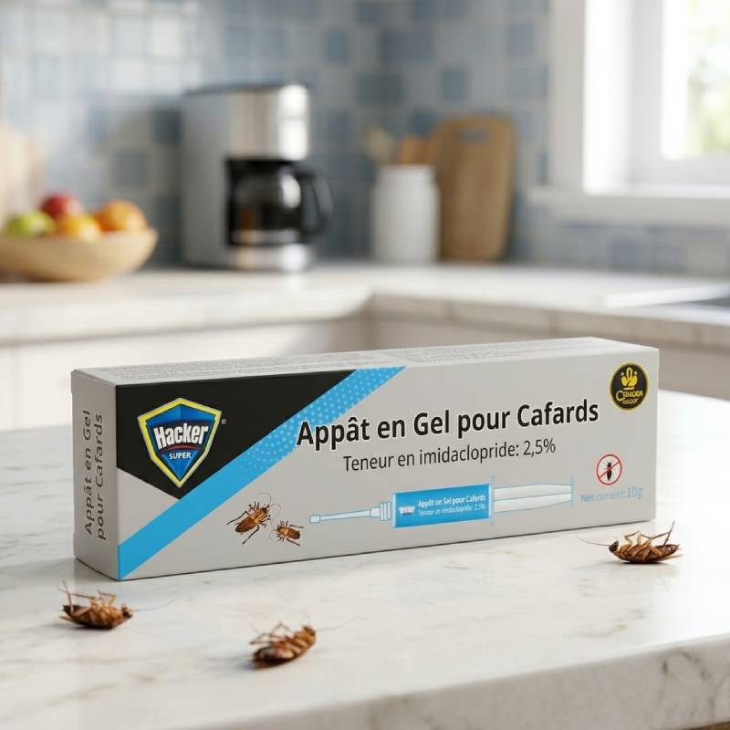 Seringue Gel Anti-cafards HACKER 10g