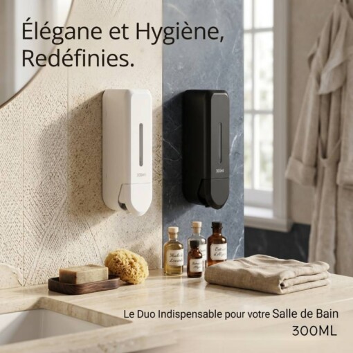 Distributeur Savon manuel mural 300ml