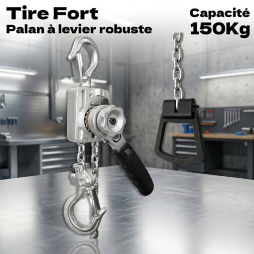 Tire Fort à chaine BEETRO 150Kg 1.5m 180N TC0848