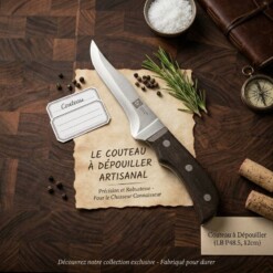 Couteau Boucher en acier inoxydable LBPH85 12cm