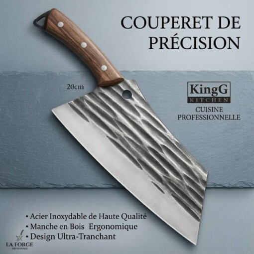 Couperet en Acier Inoxydable 29962 20cm