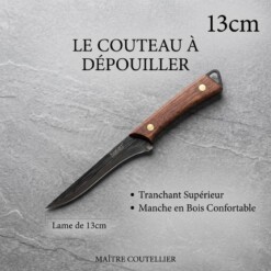 Couteau à dépecer King Gary 299512 13cm