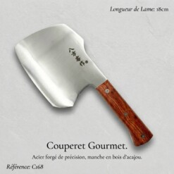 Couperet Japonais en acier inoxydable C168 18cm