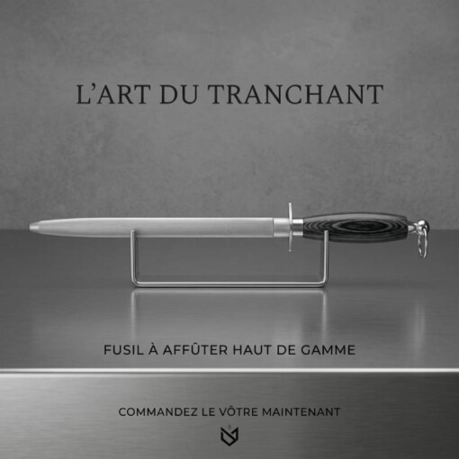 Fusil aiguiseur de couteau Plate 29717 30cm