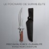 Poignard de chasse & Outdoor 298513 18cm