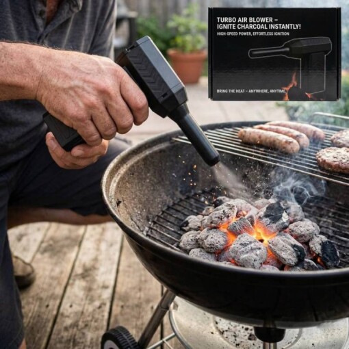 Souffleur Pour Barbecue Grillade rechargeable
