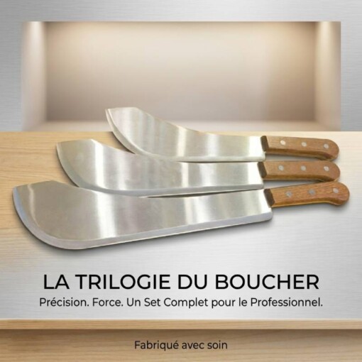Couperet machette en Acier inoxydable BABORA 34/40/44 cm