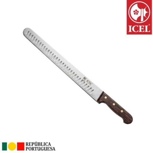 Couteau Trancheur pour viandes froides alvéoles 36cm ICEL