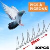 Pics à pigeons 2.5m (10 pics x 25cm)