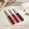Kit de 3 Couteaux de cuisine Multi couleurs 8/9/10 cm
