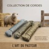 set de 3 Cordes de Mouton en tissu 10 Mètres PM