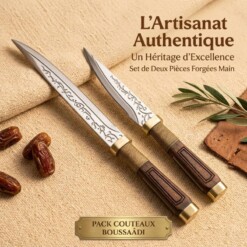 Pack de 2 Couteaux Boussaâdi 14-23 cm