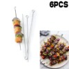 Tiges Brochettes carrées pour Barbecue 6PCS