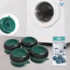 Support Anti Vibrations avec Ventouses pour Machine à Laver Frigo 4PCS
