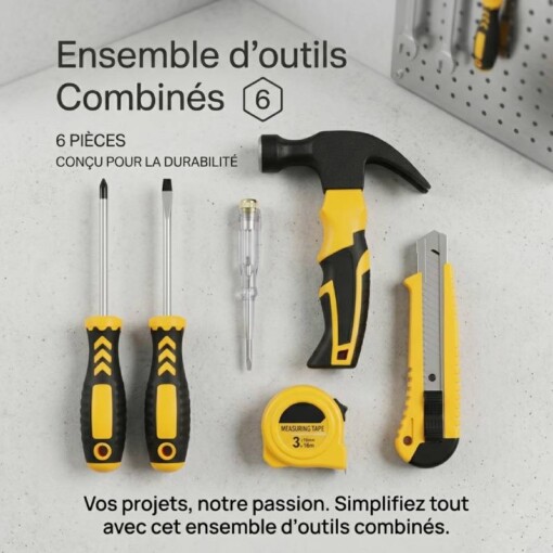 Ensemble d’outils combinés 6PCS