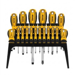 Alternative view of Jeu de 18 Tournevises Professionnels CRV
