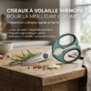 Ciseau Cuisine Professionnel en Acier inoxydable
