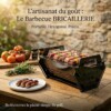 Barbecue démontable Métallique Noir avec Pochette BRICAILLERIE