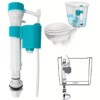 Mécanisme de chasse extensible à flotteur pour WC