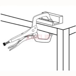Alternative view of Pince à étau à Pression C 11" EMTOP | ELPR1103