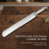 Fusil à Aiguiser Affuter en Aluminium Plat 45cm