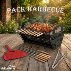 Pack Barbecue Bricaillerie 4PCS