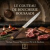Couteau de Boucher Artisanal Professionnel BOUSAADI 23cm