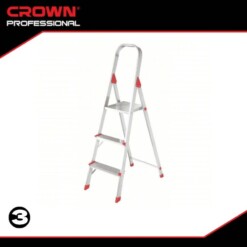 Escabeau en Aluminium 3 Marches CROWN