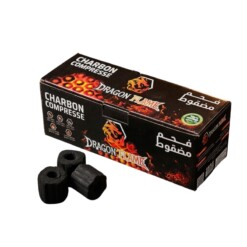 Alternative view of Charbon Compressé Naturel Dragon Flame — Performance & Longue Durée (24 Pcs)