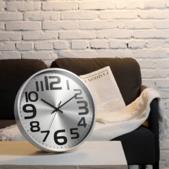 Alternative view of Horloge Murale Rond luxueuse 3 couleurs