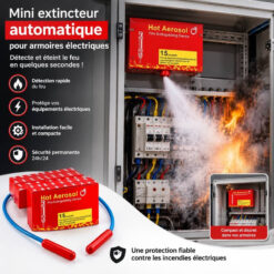 Mini Extincteur d'incendie Automatique Pour Armoires Electriques