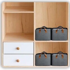 Alternative view of Boite De Rangement pliable fermeture scratch (squelette)