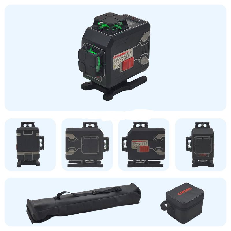Niveau Laser 4D 16 Lignes 30M avec Perche Télescopique CROWN CT44150 – Image 5