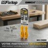 Ensemble de 2 Tournevises Américain et Plat 100mm FIXTOP 13880