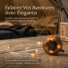 Guirlande lumineuse décorative à 4 modes à Pince Pour Camping 2M