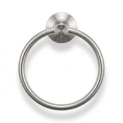 Alternative view of Porte Serviette Rond en Aluminium GROVIA 26715