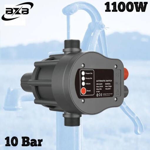 Cerveau Automatique Pour Pompe à Eau 1100W 10Bar BZB