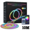 Bande lumineuse télécommandé RGB 10M + application avec synchronisation musicale