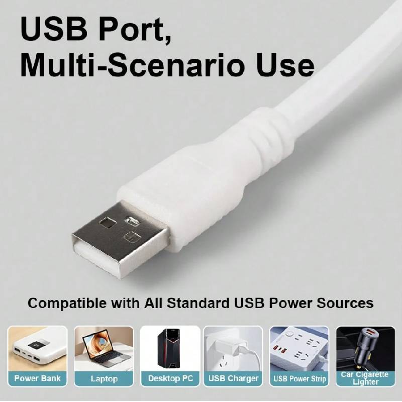 Mini Ventilateur USB Flexible à 3 Pales – Image 5