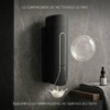 Distributeur savon liquide Manuel Noir 350ml